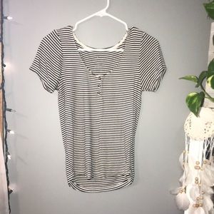 American Eagle Striped T-Shirt